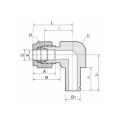 DK-LOK SS316 Elbow Adapter DLA Metric Series