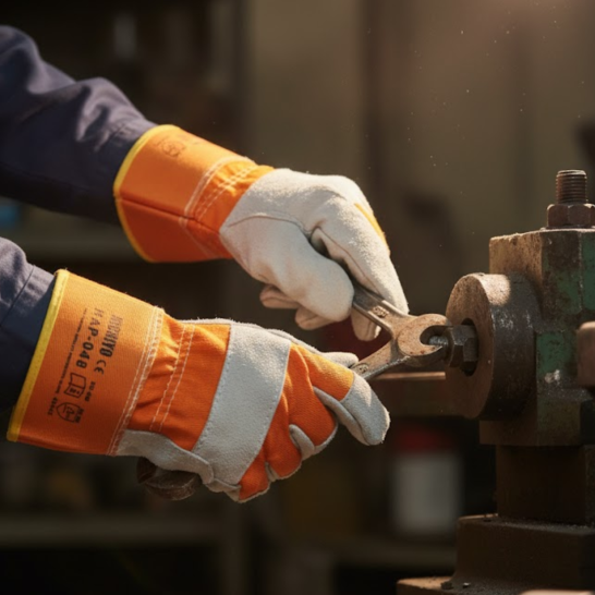 NICHIYO Yellow Jean Working Glove