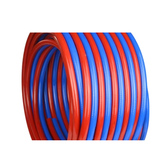 MORRIS 1/4" Twin Hose. Rubber Welding Twin Gas Hose