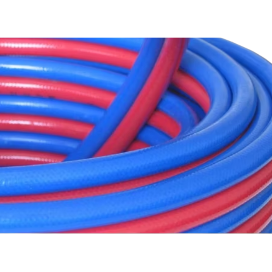 MORRIS 1/4" Twin Hose. Rubber Welding Twin Gas Hose
