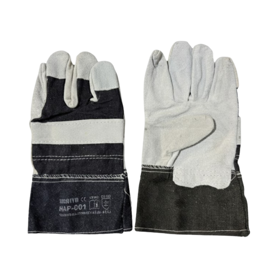 NICHIYO Blue Jean Leather Working Glove- Per Pair