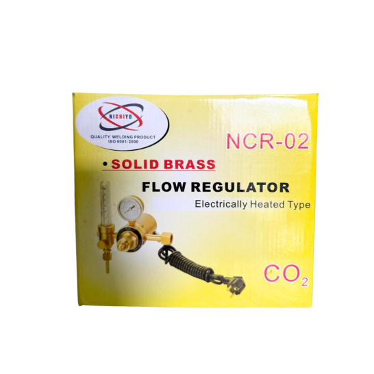 Flow Regulator CO2 Solid Brass With Heater
