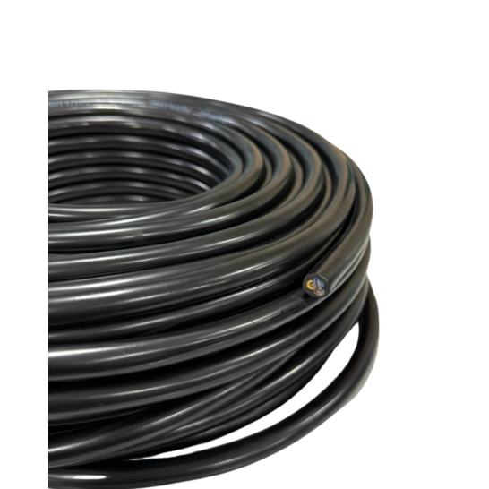 PVC Electric Cable 3C x 110 (2.5) Black