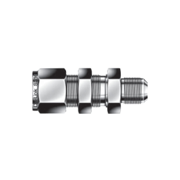 DK-LOK BRASS AN Bulkhead Union DUBA Series