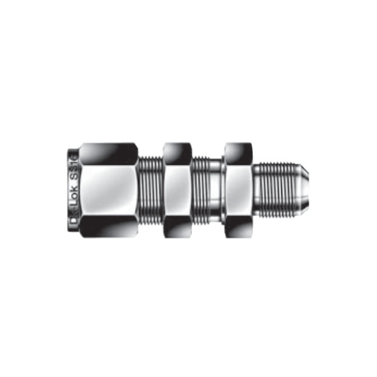 DK-LOK BRASS AN Bulkhead Union DUBA Series