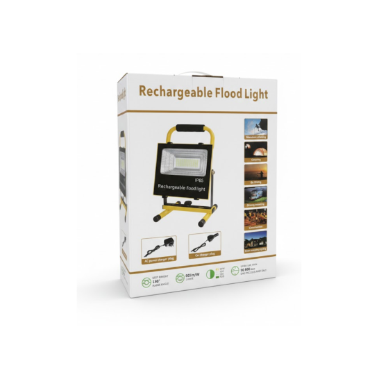 Cordless LED Rechargeable Flood Light 50W