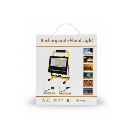 Cordless LED Rechargeable Flood Light 100W