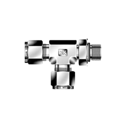 DK-LOK SS316 Positionable SAE Male Run Tee DTRS-UP Series