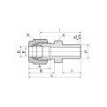 DK-LOK SS316 Male Pipe Weld Connector DCW Metric Series