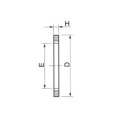 DK-LOK RUBBER BONDED STEEL Gasket (Dowty Seal)  DGB Series