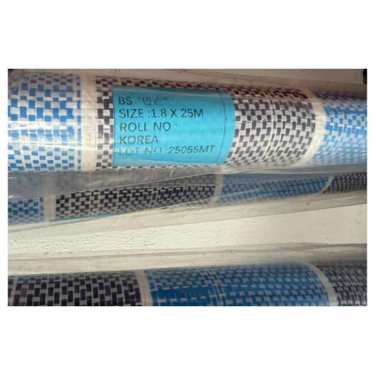 Blue White Canvas Roll 1.8m x 50m