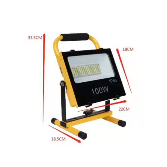 Cordless LED Rechargeable Flood Light 100W