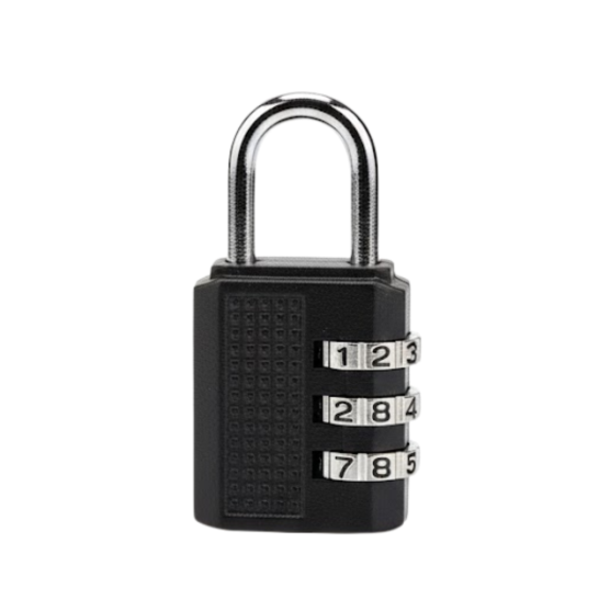 25mm 3digit Resettable Combination Padlock
