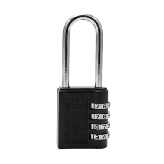 50mm Long Shackle Resettable Combination Padlock