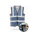LTA Blue Safety Vest With White Reflective
