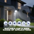 TENTO LED Flood Light 400W 36000Lumens | IP66 Outdoor Use |1.5M Wire Cable