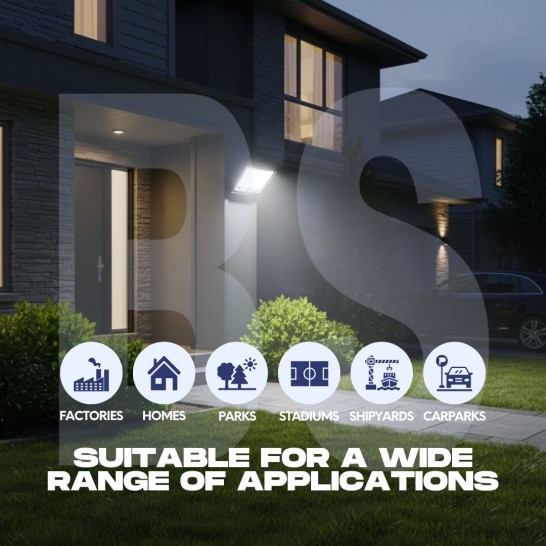 TENTO LED Flood Light 300W 27000Lumens | IP66 Outdoor Use |1.5M Wire Cable