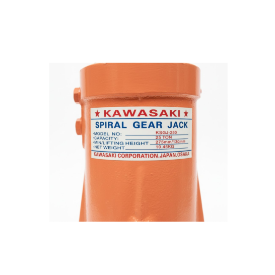 Spiral Gear Jack 25 Ton