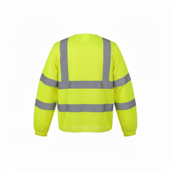 U-BEST Long Sleeve Zip Type Safety Vest With Reflective