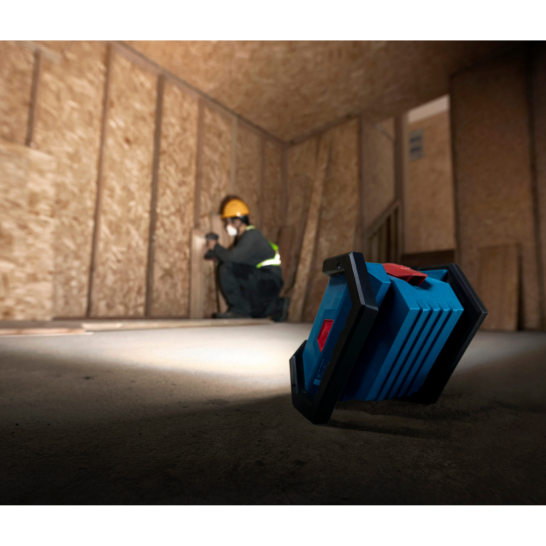 BOSCH GLI 18V-1500 Professional Cordless Work Lamp. Jobsite Light. 1500lumens. IP64. Flood Light