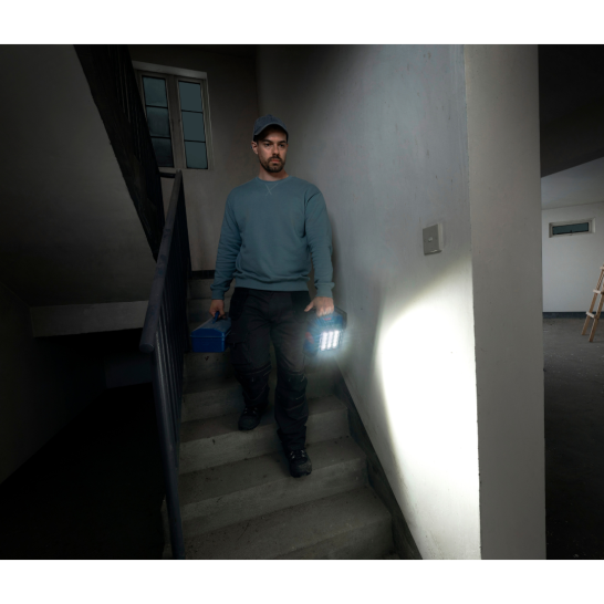 BOSCH GLI 18V-1500 Professional Cordless Work Lamp. Jobsite Light. 1500lumens. IP64. Flood Light