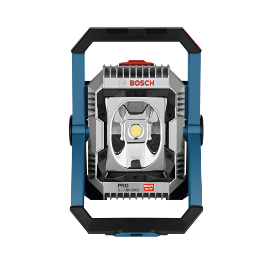 BOSCH GLI 18V-3000 Professional Cordless Work Lamp. Jobsite Light. 3000lumens. IP64. Flood Light