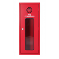Red Steel Fire Extinguisher Cabinet 4kg-6kg | Key Lock | 280mm x 204mm x 580mm