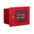 2 Way Breeching Steel Cabinet -  Dry Rising Main Inlet