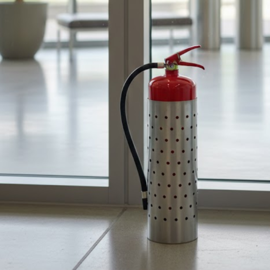 304 Stainless Steel Stand For Portable Fire Extinguisher
