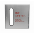 Stainless Steel Fire Hose Reel Cabinet |Latch Lock