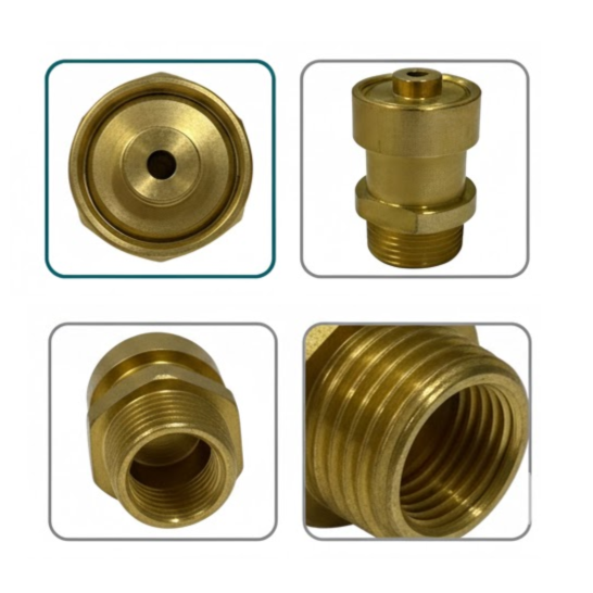 Brass Air Release Valve 25mm BSPT Male Thread