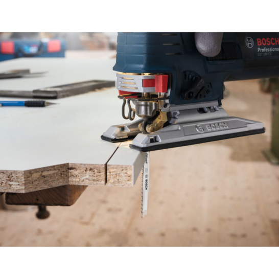 BOSCH T101D Clean for Wood Jigsaw Blade | HCS | ground teeth & taper ground | 5pcs/pack