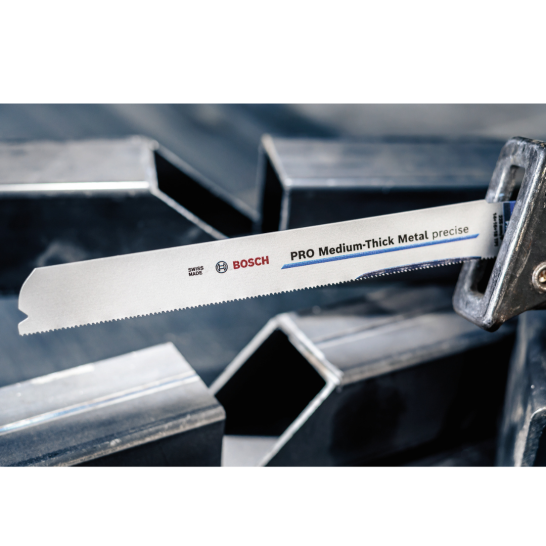 BOSCH S1237BEF Blade PRO Medium-Thick Metal Precise | BIM | 3x3 Tooth | 5pcs/pack | 300mm length