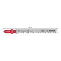 BOSCH T102H Jigsaw Blade PRO Plastics PVC Clean | HCS | ground teeth & taper ground | 5pcs/pack