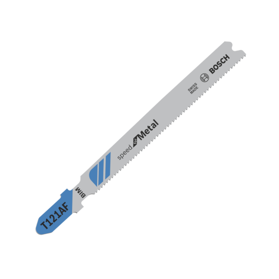 BOSCH T121AF Jigsaw Blade PRO Metal | HSS BIM | 5pcs/pack