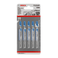BOSCH T121AF Jigsaw Blade PRO Metal | HSS BIM | 5pcs/pack