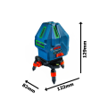 BOSCH GLL 50-15XG PRO Line Laser. 15mtr range. Green Laser