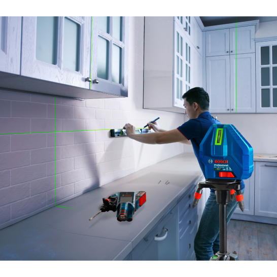 BOSCH GLL 50-15XG PRO Line Laser. 15mtr range. Green Laser