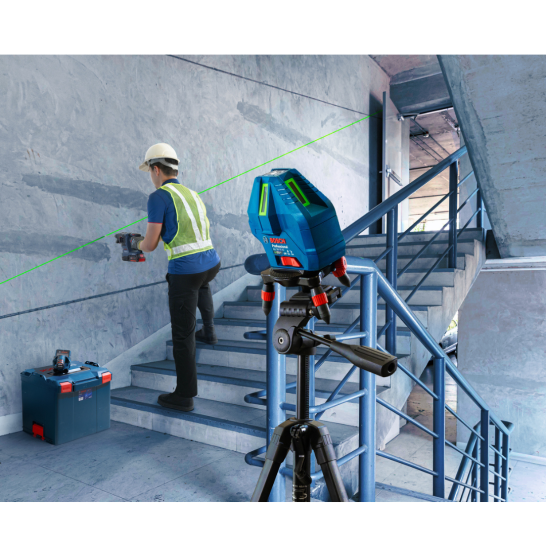 BOSCH GLL 50-15XG PRO Line Laser. 15mtr range. Green Laser