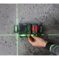 BOSCH GLL 18V-120-33CG PRO Cordless Line Laser 35mtr working range. Green Laser [Bare Unit]