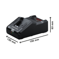 BOSCH GAL 18V-160 Professional 18V Ultra-Fast Charger. 14.4V-18V (1600A02T5H)